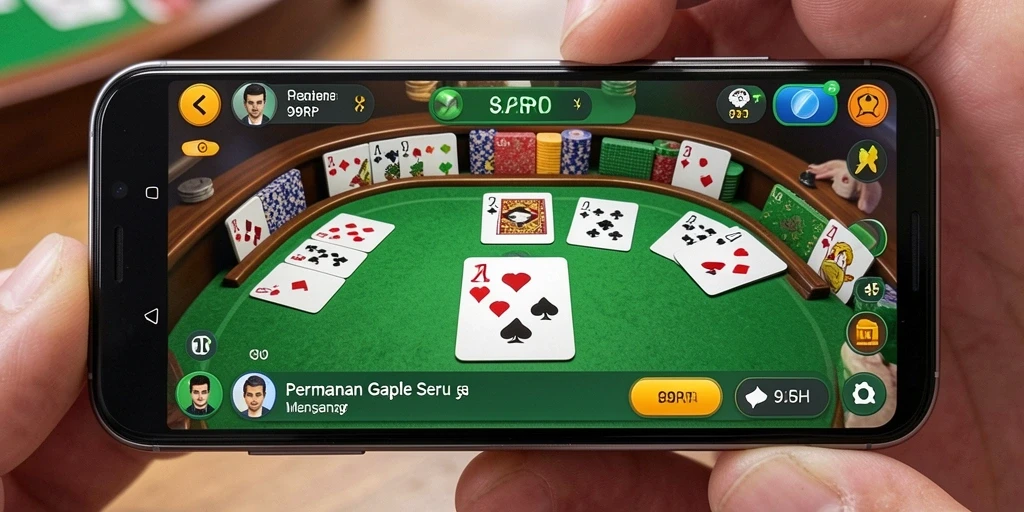 Gambaran menarik dari permainan Gaple dalam 99RP.