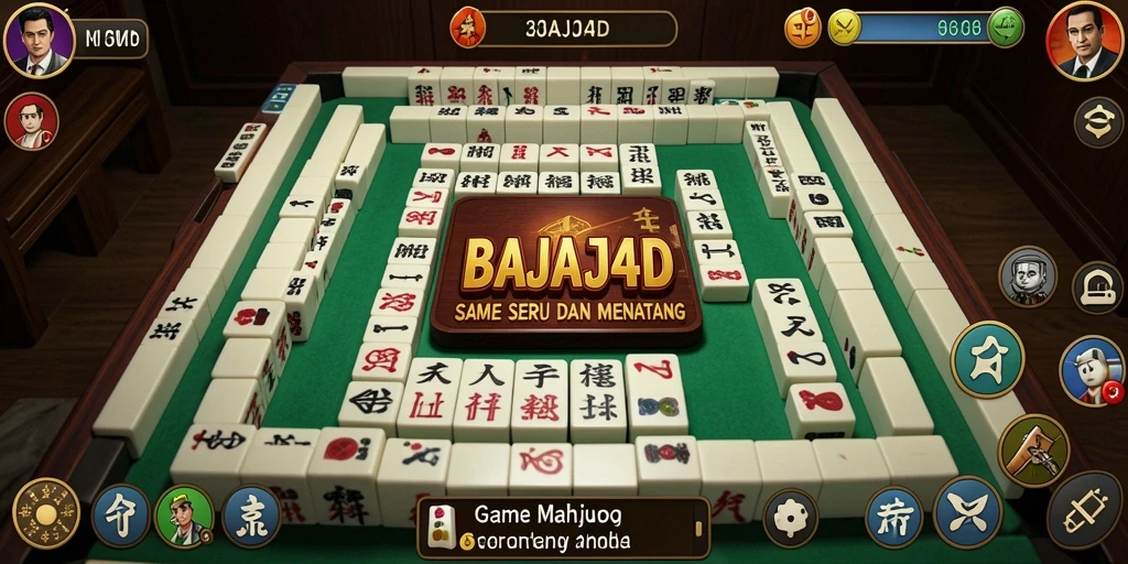 Tampilan gameplay Mahjong yang menarik dan seru di BAJAJ4D.