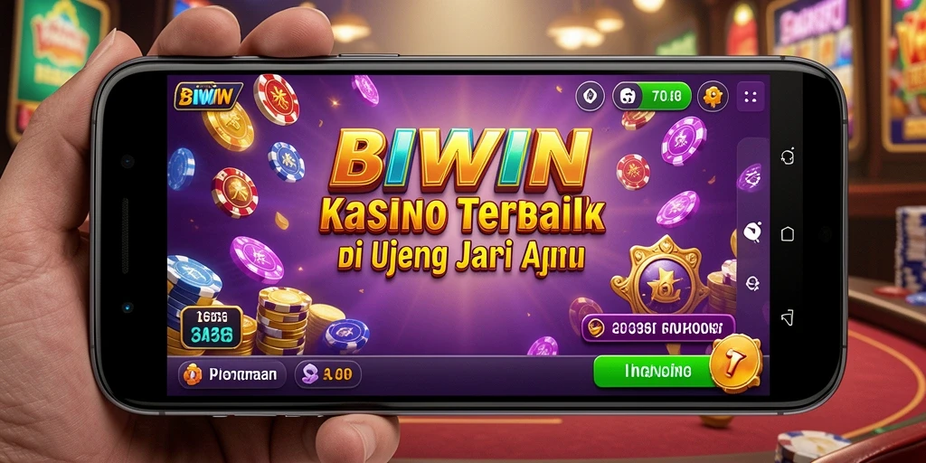 Screenshot gameplay Kasino yang menarik dan mendebarkan di BIWIN.