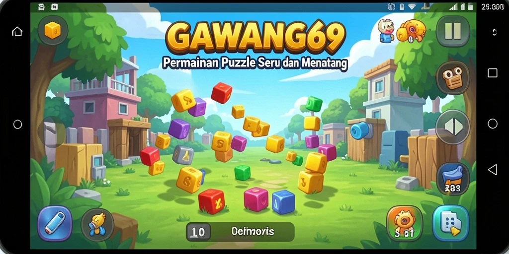Tampilan Gameplay Seru GAWANG69 dengan Puzzle Menantang.
