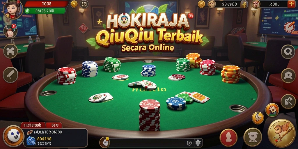 Tampilan gameplay QiuQiu yang seru dan menarik.