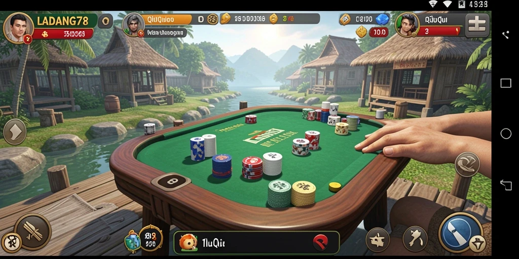Gameplay menarik QiuQiu di LADANG78 dengan grafis menakjubkan.