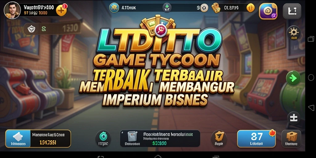 Screenshot utama LTDTOTO menampilkan gameplay Tycoon yang menarik.