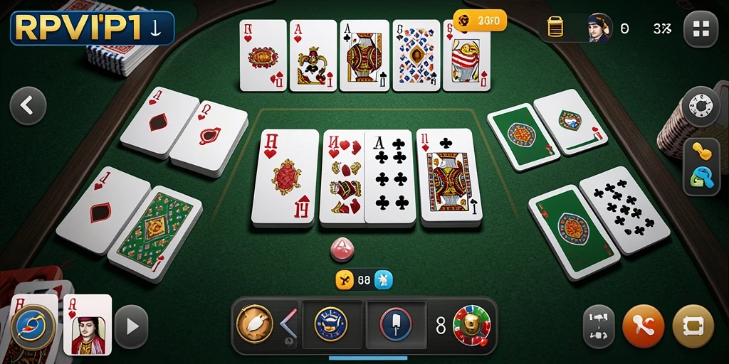 Tampilan gameplay menarik dari RPVIP1 dengan grafis yang memukau.