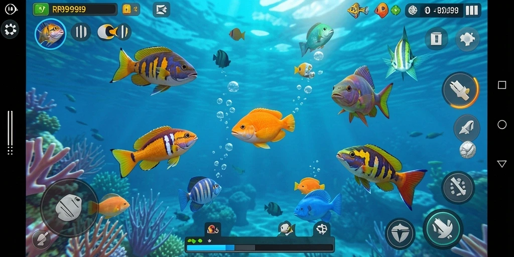Tampilkan aksi menembak ikan yang seru di RR999.