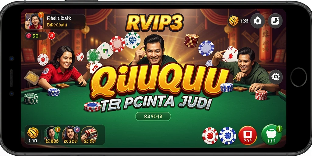Menampilkan gameplay seru dari RVIP3 yang penuh strategi QiuQiu.