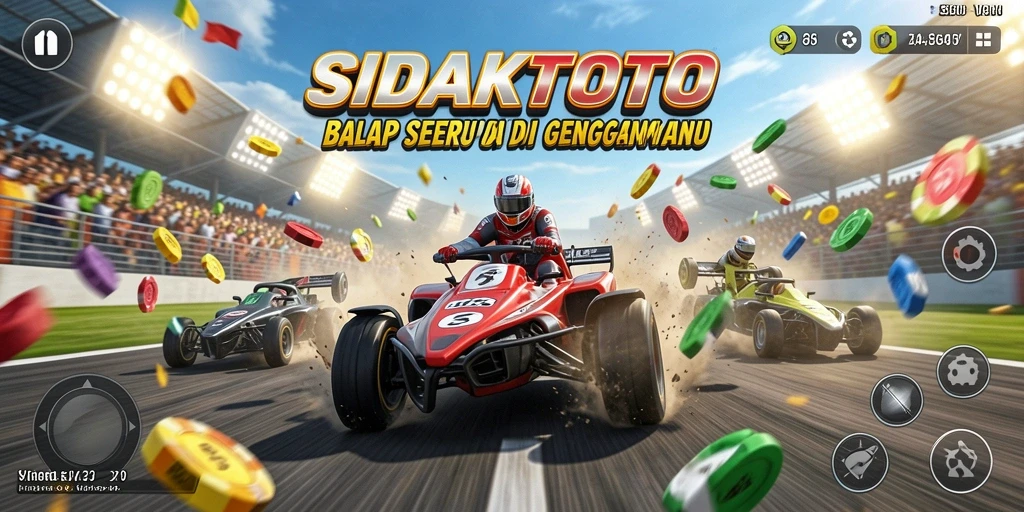Tampilan gameplay SIDAKTOTO yang menegangkan dan seru.