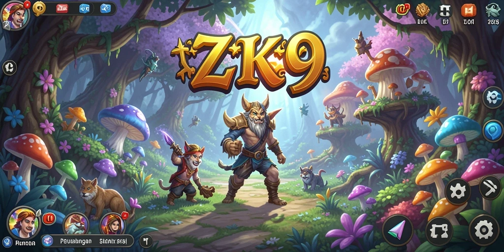 Gameplay seru dan tantangan menakjubkan di ZK9.
